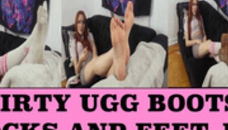 Dirty Ugg Boots, Socks and Feet JOI - {SD}