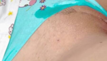 Step daddy uses a shaved teenage camel toe