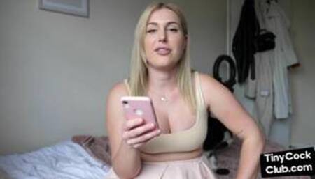 MILF perverted nympho fem talks dirty about tiny dicks