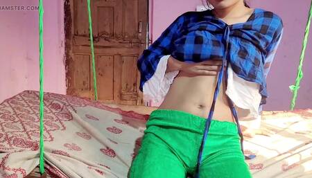 Left the Desi Bhabhi on The Swing