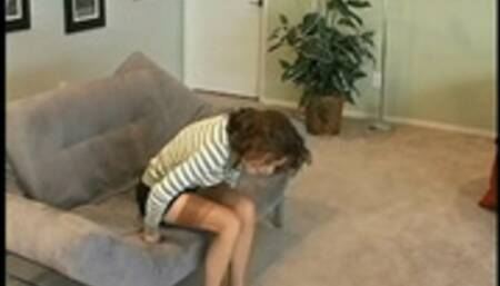 Addison Rose Enjoys a Leggy, Nylon Intensive Finger Fuck