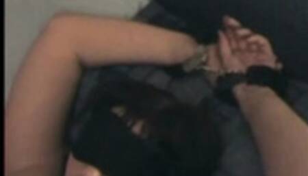 Blindfolded, Handcuffed & Teasted With Sex Toys - Housewife's Tie & Tease Ordeal