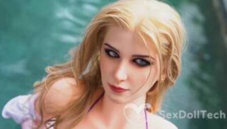 Blonde Girl Sex Doll Gloria Cheap for in Sexdolltech