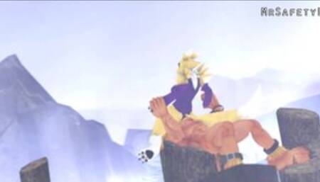 MrSafetyLion Official - Leomon Impregnates Renamon