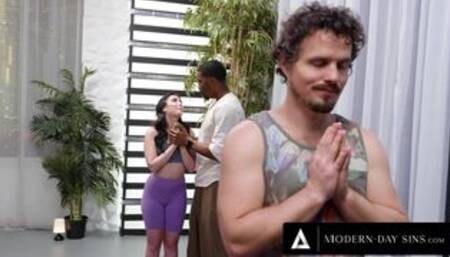 MODERN-DAY SINS - Pervert Yoga Instructor Silently Destroys Jane Wilde During Class! HARD SNEAKY SEX