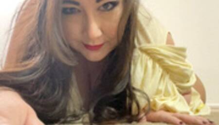 Giantess Catches Spying Fan