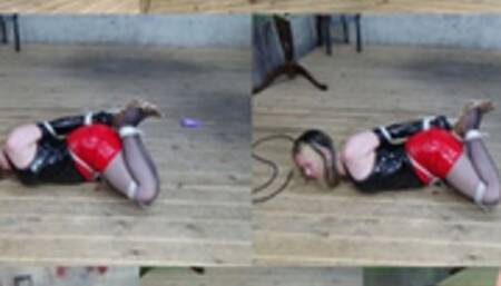 Beta testing out the new toy with hogtied bound orgasms (MP4 SD 3500kbps)