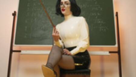 POV: Foot fetish after class (720p)