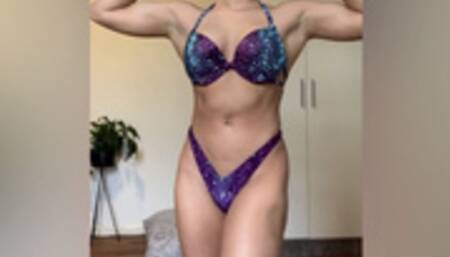 Posing in a Fitness Bikini