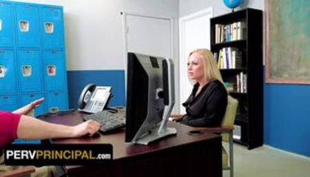 Blonde Step-Momzilla Will Do Just About Anything To Get Her Troublesome Step-Daughter Into College