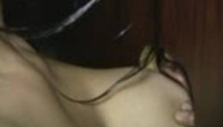 Young Amber Blows Anonymous Big Black Cock Through The Gloryhole At Adult Bookstore! (1st half wmv)