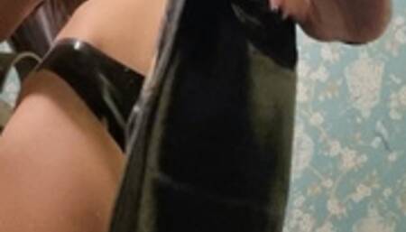 Getting Dressed In Latex