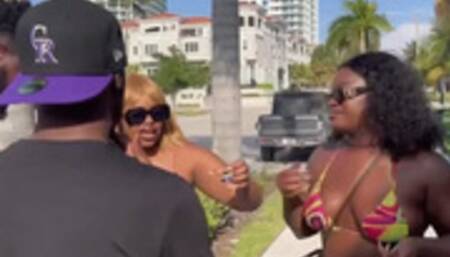 Miami Spring Break Beatdown: Foot Domination