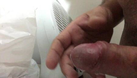 Jerking off and Playing with My Cum