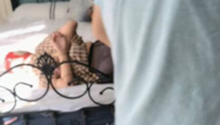 Super tight and four bound, pantyhose gag (Chinese model XiaoAn)