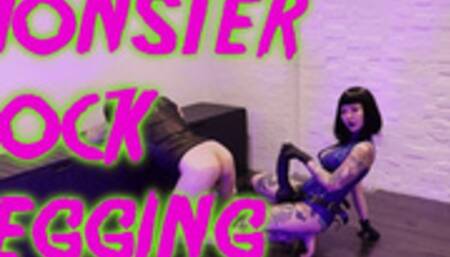 Monster Cock #pegging with Mistress Patricia @mazmorbidfetish