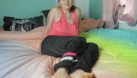 I know your secret! You like to tickle feet! 1080p