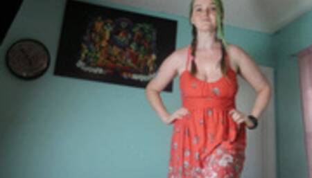 Caught you peeing on the tree! Your dick is soo small!