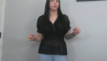 Step-Brother Makes Me Strip