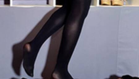 Trampling in a Black Dress (Part 1) (4K)