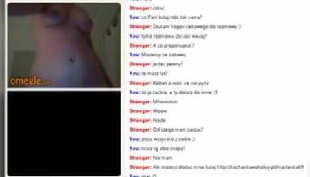 Omegle Polish Teen Masturbating And Shows Tits - Full Video In The Comments