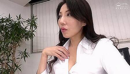 [mesu-89] Older Female Boss Overtime Fuck Creampie Office, Saeko Ikegami Scene 1 P1