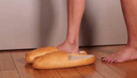 Vivian Bread Slippers - 4K MP4