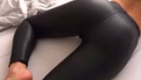 fucked big ass leather leggings