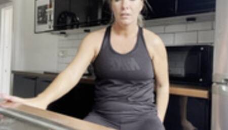 Trainer & sock removal after exercise