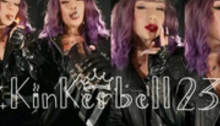 TWO videos in one- Chain-smoking in all Leather & PVC