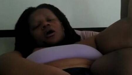 Bbw ebony babe orgasm eye roll