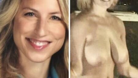 Christina P. caught bare chested in public!!