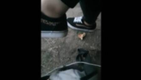 7 Days in her Leo Vans - Crush Dangle and Shoeplay