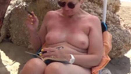 Trying a New Cigar & Naked Beach Word-Search