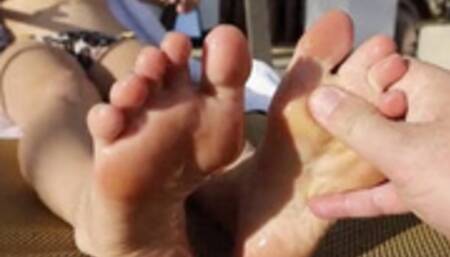 Pool bitch boy for Goddess POV - Katherine Green - slave training foot fetish foot worship foot slave butt massage butt worship pool boy MP4 SD