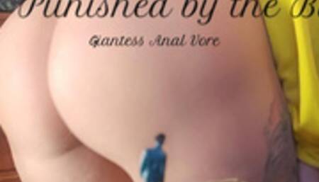 Punished in the Butt - Giantess Vore
