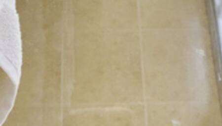 Spreading my cheeks in the shower