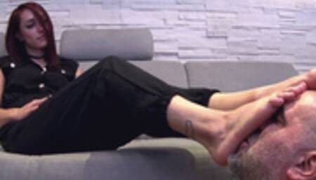 ALEXANDRA - Travel Preparations - FOOT WORSHIP AND TRAMPLING FULL CLIP 720p