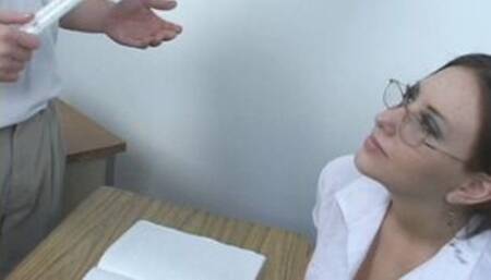 Young Student Ashley Gives Handjob To Her Teacher! (1st half wmv)