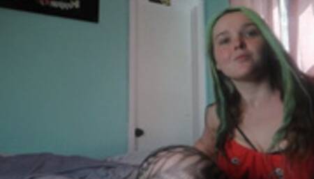 Anal finger fucking and panty stuffing 720p