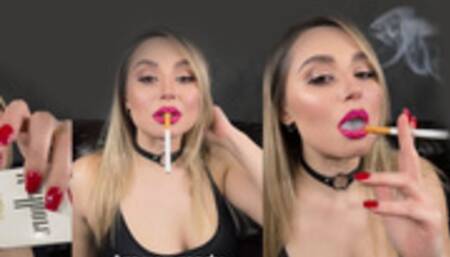 Swallow my smoke and eat my ashes