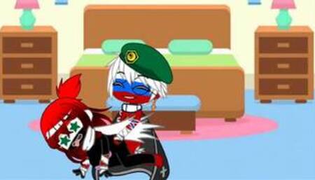 Russia x Syria, Push meme| Gacha Countryhumans| I'm back!