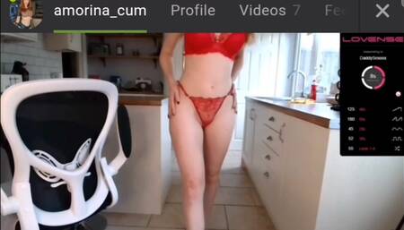 British skinny redhead