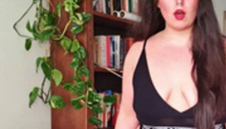 BBW ROOMMATE JOI & TRICKS YOU INTO CEI