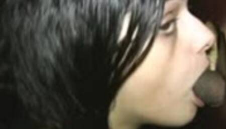 Young Busty Amber Wants More Cock To Suck Next She Gets A Black Cock To Suck At The Gloryhole! (1st half wmv)