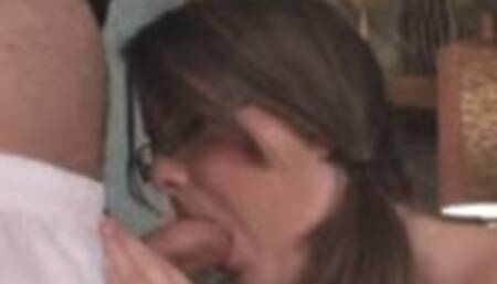 Sybian Rider Young BBW Busty Bethany Sucks Off The Technician Guy Till He Gives Her A Big Facial! (1st half wmv)