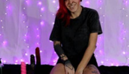 Butt Slut Trains her Ass (wide angle)