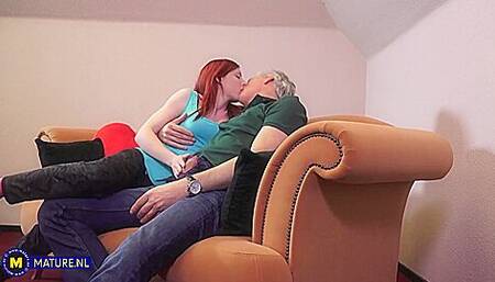 Horny Girl Vanessa Shelby Seduced An Old Man P1
