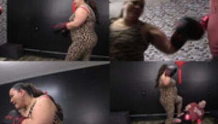 BELLY PUNCH BEATDOWN!:DOOLZ VS LADY O