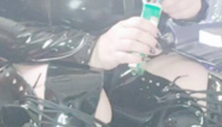 Nicki Pie caught smoking blows herself out of trouble